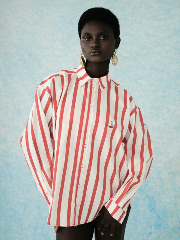 Striped Shirt Red